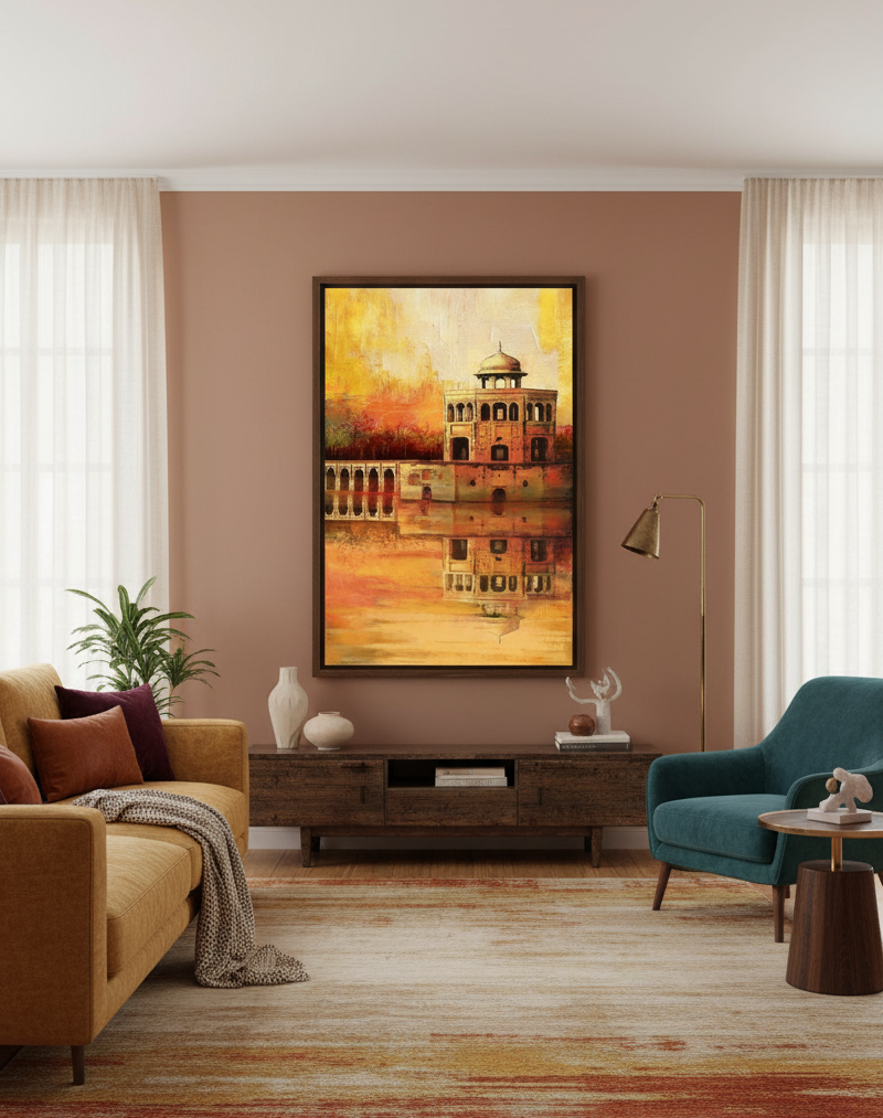 Eternal Heritage – The Mughal Architecture Wall Art
