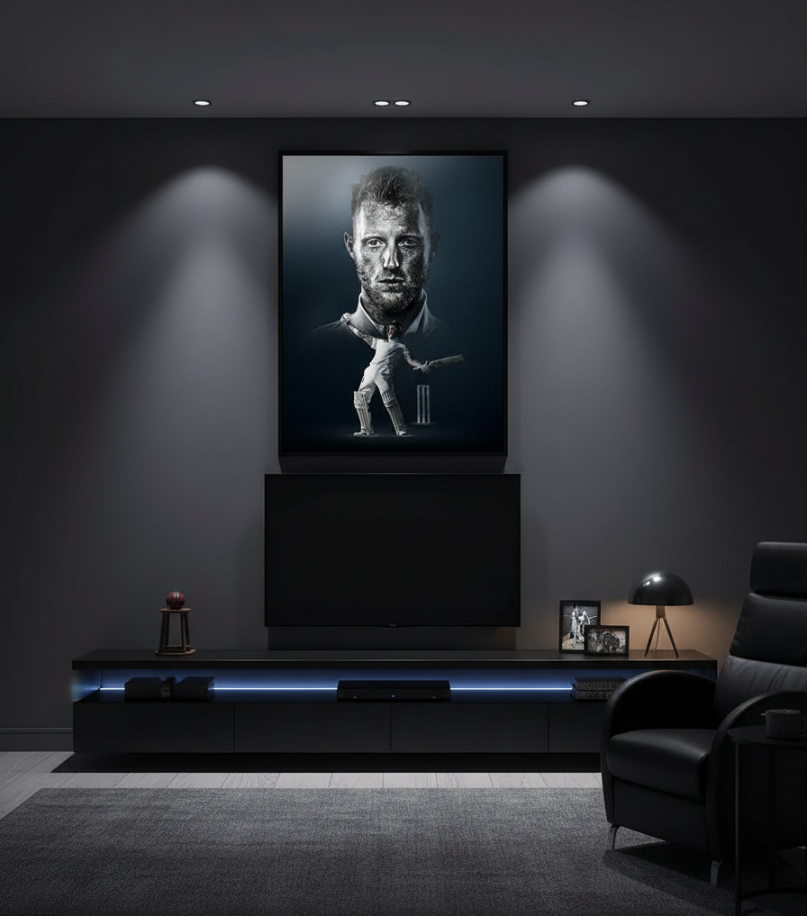 The Power Play – Ben Stokes Portrait