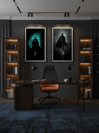 The Shadow Within – Two Panel Batman Art