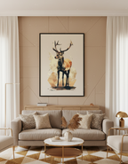 Majestic Deer Wall Art Panel