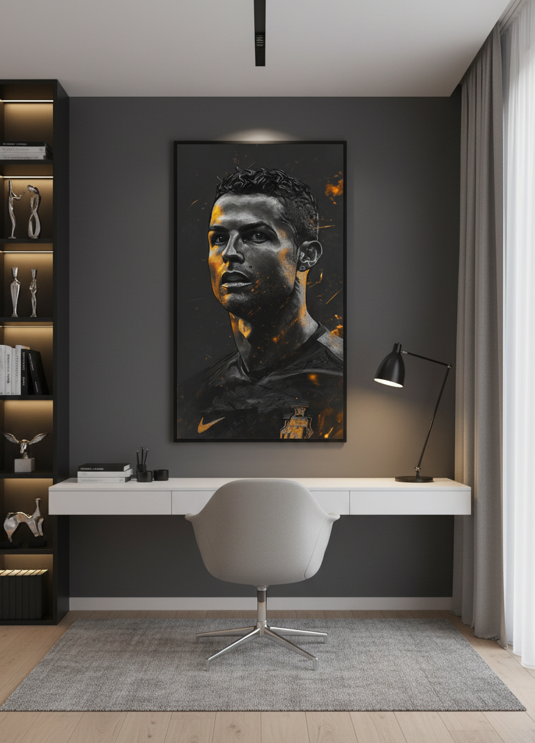 Unstoppable Spirit – Cristiano Ronaldo Wall Art