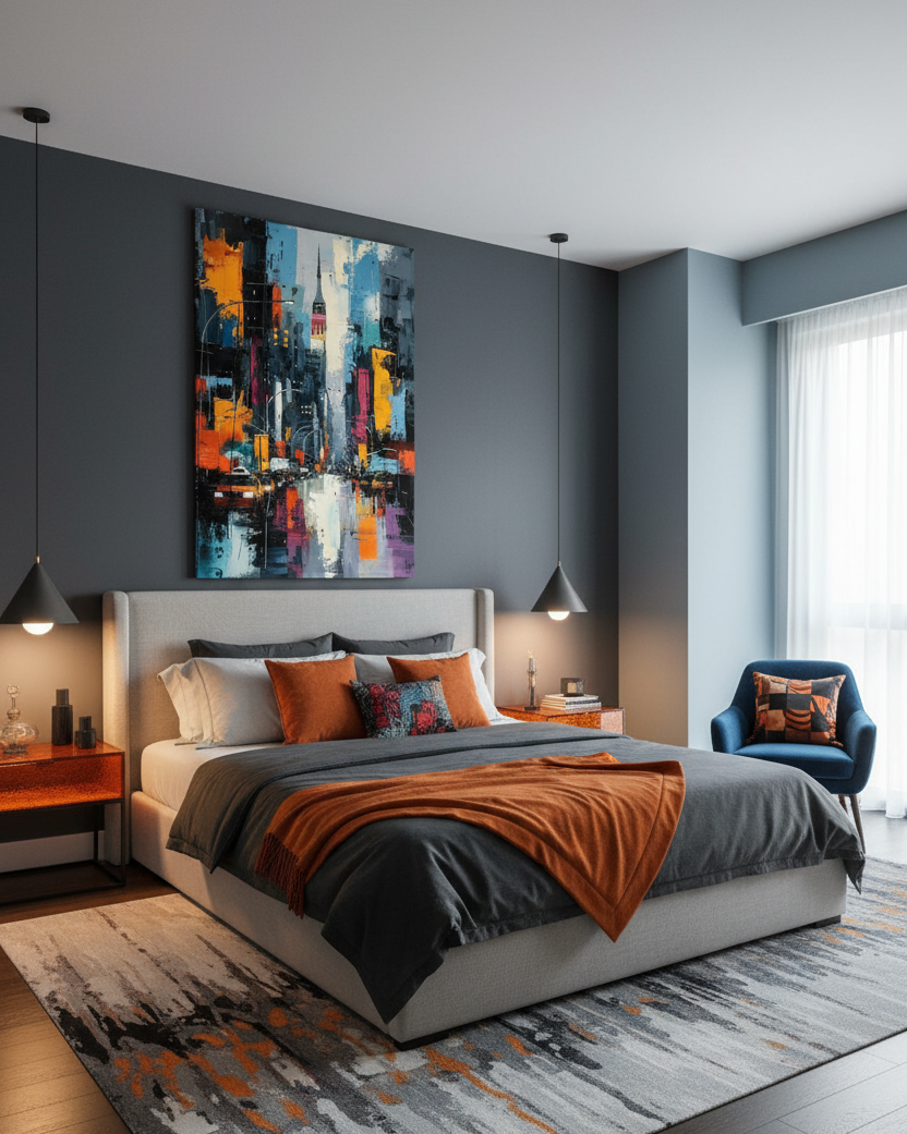 Urban Pulse – Abstract New York Street Wall Art