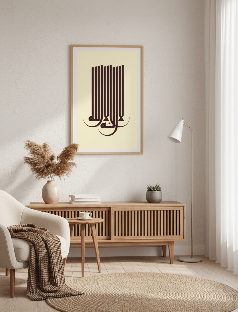 There Is No God But Allah Wall Art Panel