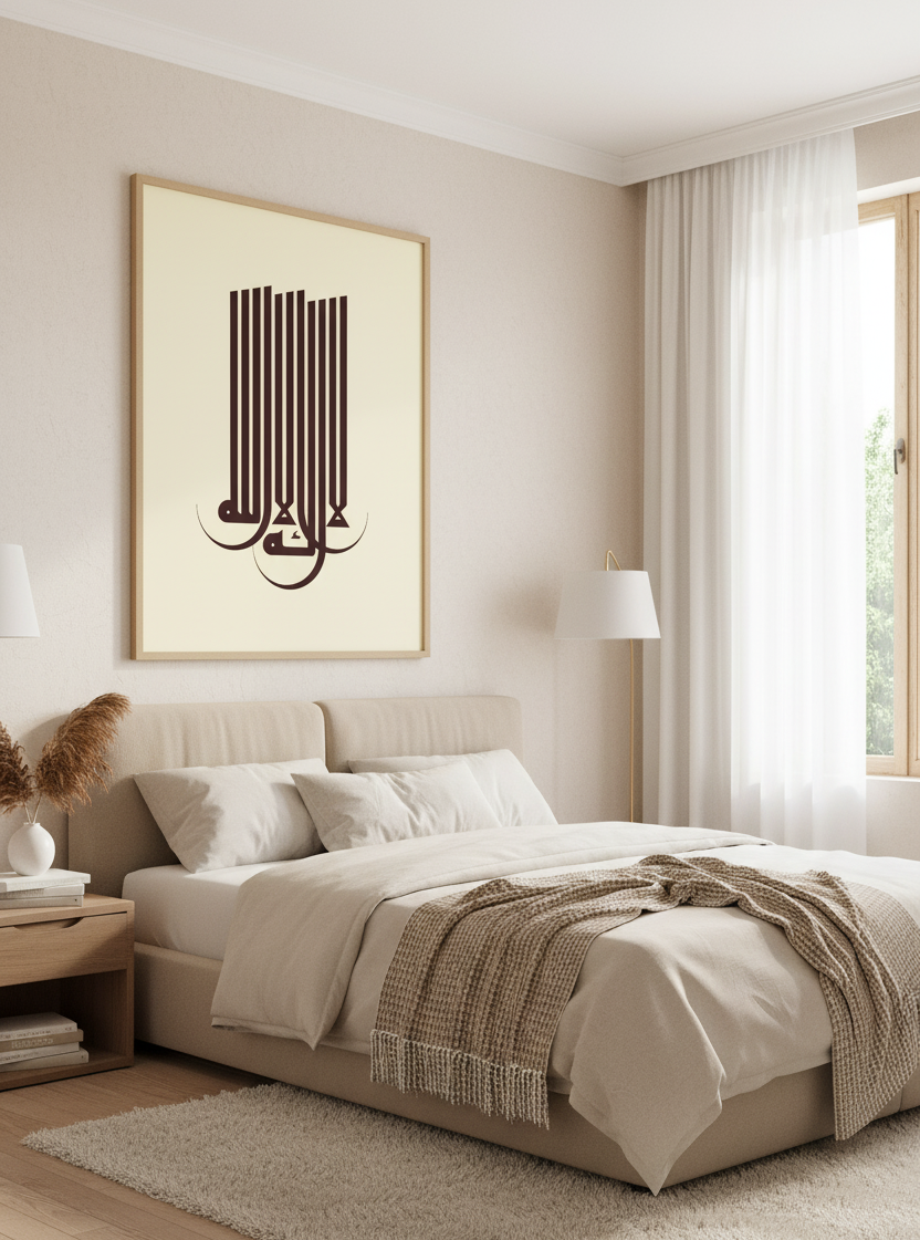 There Is No God But Allah Wall Art Panel