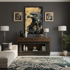 Wings of Vision – Regal Eagle Wall Art Panel