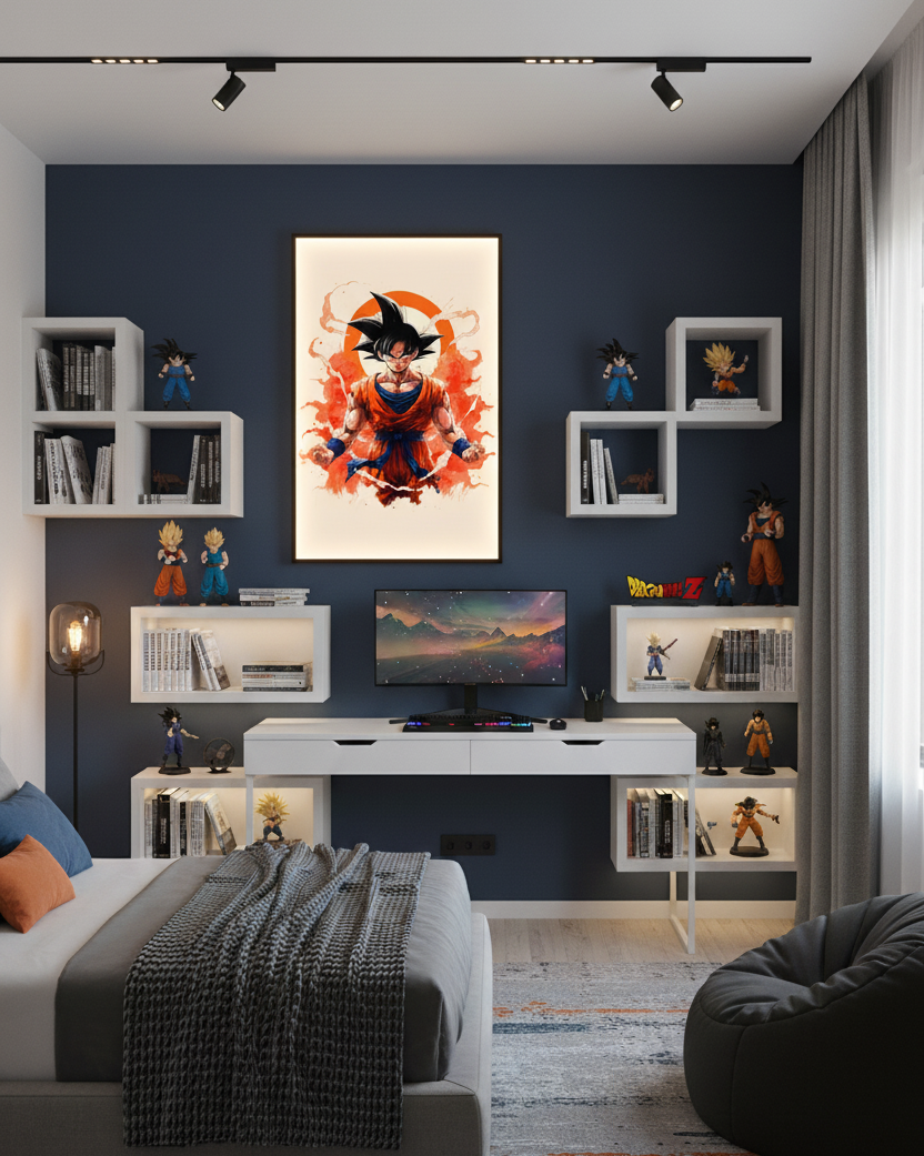 Super Saiyan Power – Goku Ascends Wall Art