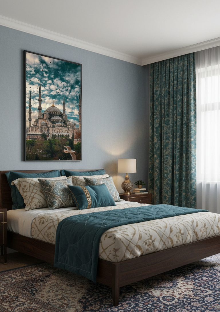 The Blue Serenity – Sultan Ahmed Mosque Wall Art