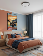 Golden Voyage – Boats at Sunset Wall Art