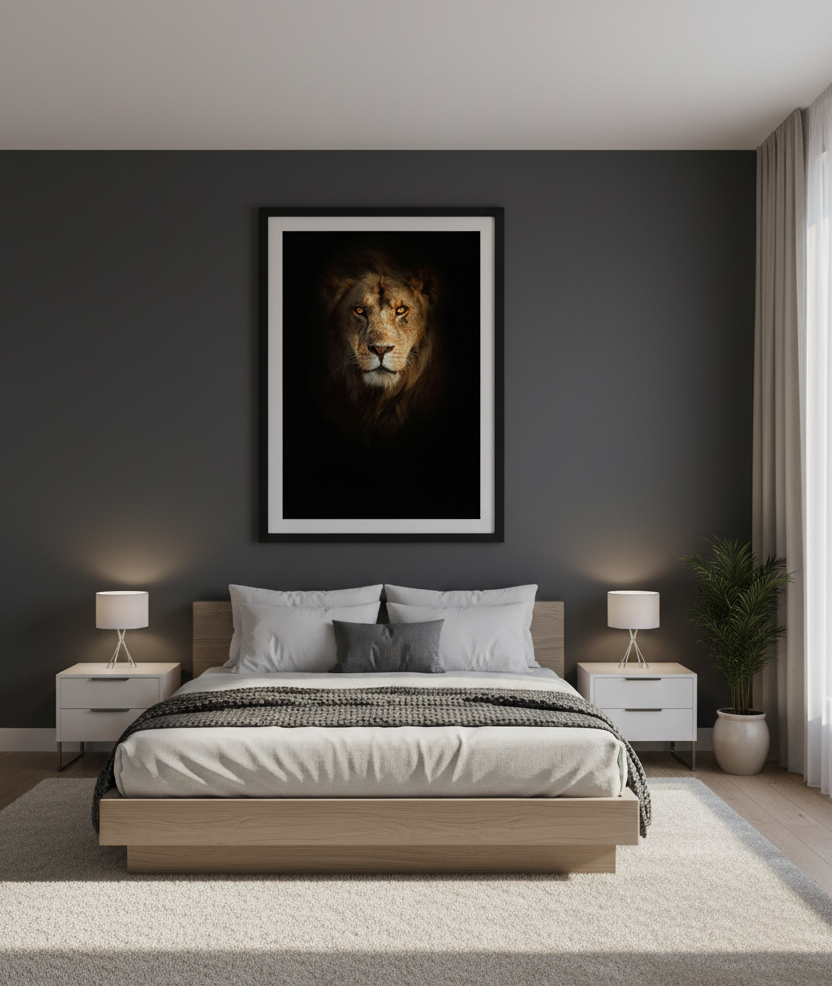 Lion Wall Art – The Power Within